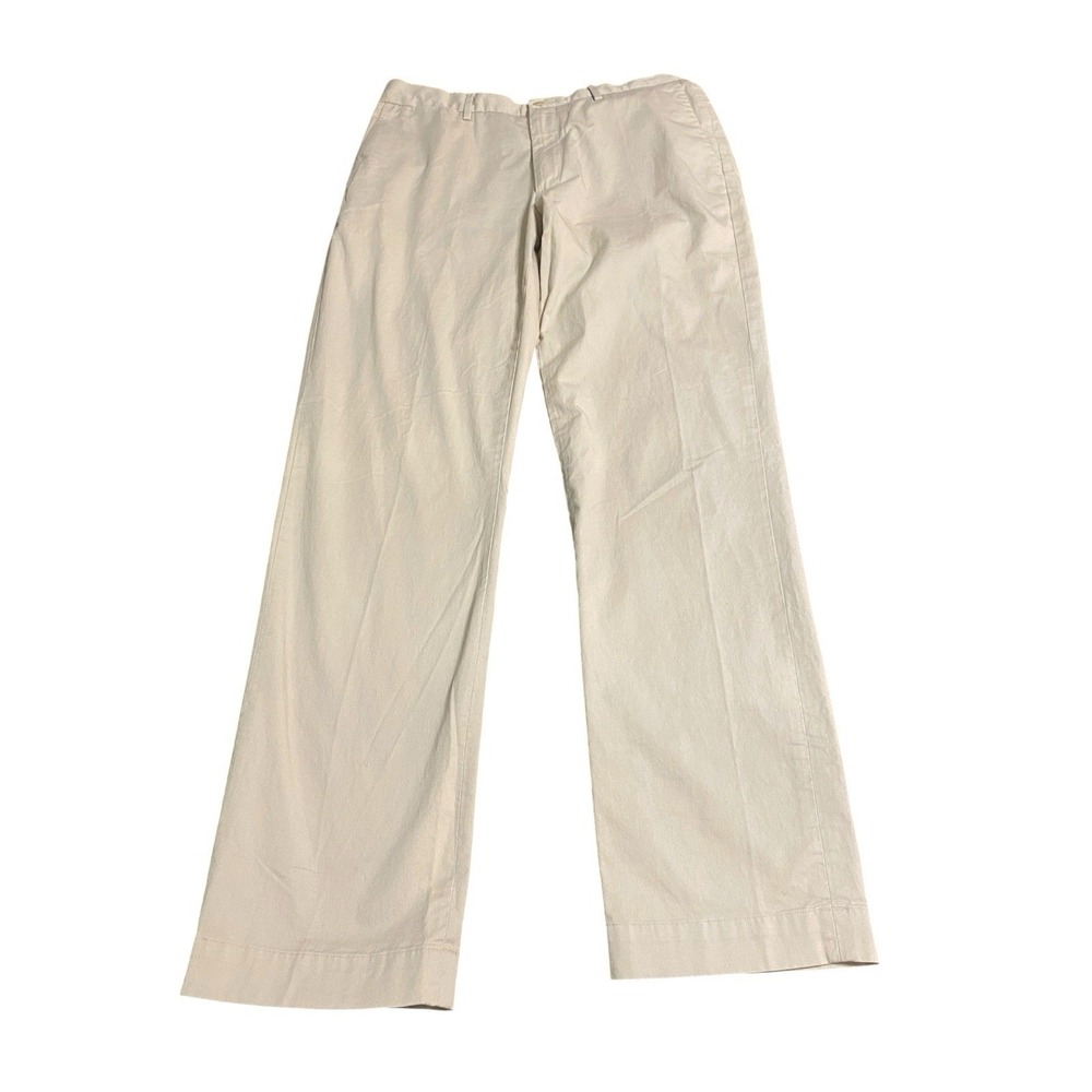 Polo Ralph Lauren Pants Mens 34x34 Stretch Classic Fit Chino Khaki Beige Tan
